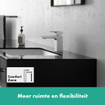 Hansgrohe Vernis robinet de lavabo 110 avec tirette chromé SW651367