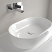 Villeroy & Boch Architectura vasque 60x40x15.5cm Ovale avec trop-plein Blanc Alpin brillant Ceramic+ SW762341