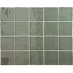 Terravito Viondo wandtegel - 13x13cm - 10mm - Vierkant - Jade Glans SW542670