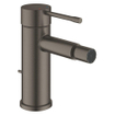GROHE Essence New robinet de bidet taille S avec vidage graphite brossé foncé SW97521
