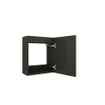 Wiesbaden Marmaris fonteinkast 40 cm mat zwart SW545002