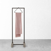 Sealskin Brave Rideau de douche 180x200 cm PEVA Rose foncé / Blanc SW699497