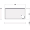 Duravit Starck Douchebak SW472380