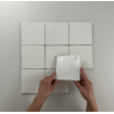 SAMPLE Kerabo Carreau mural carreaux blancs hollandais anciens blanc 13x13 cm Vintage Brillant Blanc SW735941
