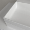 Villeroy & Boch Memento 2.0 Lavabo à poser 60x42cm avec 1 trou pour robinetterie ceramic+ avec trop plein blanc SW106554
