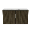 Mondiaz JOYA-DLUX 70cm toiletmeubel - kleur Shadow - Wastafel FAYE positie Midden 1 kraangat kleur Opalo. SW1422905