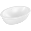 Villeroy & boch Loop & friends onderbouwwastafel 60x38cm z/kr.gat m/overl. C+ white SW971863