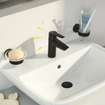 Grohe Start QuickFix Wastafelmengkraan - opbouw - 10.9cm uitloop - S-size - mat zwart SW1126960