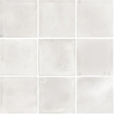 La Mosaic Factory Kasba carreau mosaïque - 30x30cm - carrelage mural - Carré - Porcelaine Blanc Mat SW798758