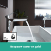 Hansgrohe Talis Es wastafelkraan verhoogd 240 chroom SW28988