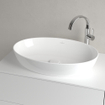 Villeroy & Boch Artis vasque à poser - ovale 61x41cm - sans trop-plein ceramic+ blanc 1025295