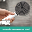 Hansgrohe Pulsify handdouche 10.5cm 3jet activation ecosmart mat wit SW651070