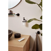 Haceka Aspen Handdoekhaak - dubbel - rond - mat zwart SW654148