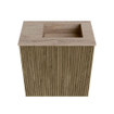 Mondiaz JOYA-DLUX Meuble de toilette 40cm - couleur Dusk - Vasque FAYE position Droite 1 trou de robinet couleur Saba. SW1426032