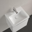 Villeroy & Boch Subway 2.0 lave-mains pour meuble 45x37cm - avec trou de robinet avec trop-plein ceramic+ blanc 1024440