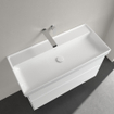 Villeroy & Boch Collaro Lavabo pour meuble 100x47cm sans trou de robinet sans trop-plein Blanc SW358323