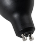 QAZQA Alberto Ensemble de spots encastrés - 1 spot - 9x11.2cm - y compris lampe LED dimmable - IP44 - Carré - Bronze SW1477246