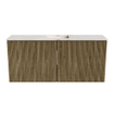 Mondiaz JOYA-DLUX 90cm meuble de salle de bains - couleur Dusk - Vasque FAYE position Milieu Sans trou de robinet couleur Frappe. SW1423080