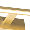 QAZQA Jerre wandlamp - 62x13.5x5.5cm - incl. LED - IP44 - messing (goud) SW1187244