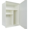 Go by Van Marcke Armoire de toilette avec miroir - 32x40x14cm - matière synthétique - blanc 4351100