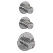 BRAUER Chrome Carving Regendoucheset inbouw - hoofddouche 20cm - 3 carving knoppen - inclusief inbouwdeel - rechte wandarm - glijstang - handdouche staaf 1 stand - chroom SW715549