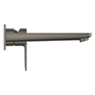 GROHE Lineare élément de finition économique pour robinet encastré mural l-size avec bec 20,7cm brushed hard graphite SW444192