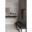 SAMPLE Ceralto Briano Accent Carrelage sol et mur 100x100cm 6mm rectifié R10 grès cérame Palladium Grey SW912635