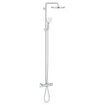 GROHE Tempesta System 250 Regendoucheset - 25cm - hoofddouche - ronde handdouche - 2 straalsoorten - met badthermostaat - chroom SW999103