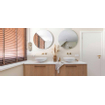 Hotbath Cobber Robinet de lavabo encastré - bec de 18 cm - PVD - laiton brossé SW1210985