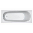 Plieger Basic baignoire solo 170x70cm 37cm de profondeur Acrylique avec pieds blanc 0940893