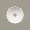 Zeza Element Vasque à poser - 25x25x12cm - solid surface - crème mat SW1440407