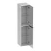 BRAUER Elevate badkamerkast - 160x35x35cm - excl. opleggrepen - 2 deuren - links- of rechtsdraaiend - mat wit SW1199990