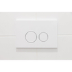 QeramiQ Dely Swirl Toiletset - 36.3x51.7cm - Geberit UP320 inbouwreservoir - 35mm zitting - glans witte bedieningsplaat - ronde knoppen - beige SW1138600