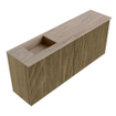 Mondiaz JOYA-DLUX 100cm toiletmeubel - kleur Dusk - Wastafel FAYE positie Links 1 kraangat kleur Saba. SW1426068