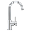 GROHE Start Classic robinet de lavabo à économie d'eau taille L avec bonde avec bec haut orientable chrome SW206981