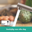 Hansgrohe Zesis eengreeps keukenmengkraan 150 1jet rvs look SW730028