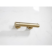 Fortifura Calvi Ensemble de douche barre curseur avec douchette stick, flexible en métal et robinet de douche Laiton brossé PVD SW811926