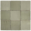 Ceralto Nordico Line Carreau mural 13x13cm 8.5mm pâte blanche Verde SW370538