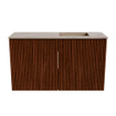 Mondiaz JOYA-DLUX 70cm toiletmeubel - kleur Ruby - Wastafel FAYE positie Rechts Zonder kraangat kleur Arena. SW1425260