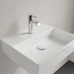 Villeroy & Boch Memento 2.0 lavabo - dessous meulé 50x42cm - sans trop-plein 1 trou de robinet ceramic+ blanc SW358414