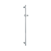 Fortifura Calvi ensemble barre de douche avec douchette à main en bâton, flexible de douche lisse chrome SW1159295
