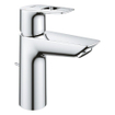 GROHE Bauloop robinet de lavabo économiseur d'eau M-Size avec garniture de vidage à tirette chrome SW536449