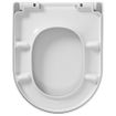 Tiger Abattant WC Memphis Softclose Duroplast Blanc 36x5.5x45cm SW25346