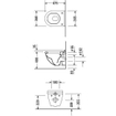 Duravit Philippe Starck 3 compact inbouwreservoir set softclose zitting afdekplaat wit SW2997