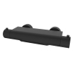 Wiesbaden Style thermostatische badmengkraan waterval cooltouch mat zwart SW416525