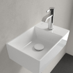 Villeroy & Boch memento 2.0 Lave-main WC face inférieure meulée 40x11.1x9.1cm 1 trou de robinet Blanc Alpin SW358477