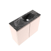 MONDIAZ TURE-DLUX Meuble toilette - 60cm - Rosee - EDEN - vasque Lava - position droite - 1 trou de robinet SW1103965