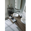 Thebalux miroir contour 50x70x15.2cm ovale avec étagère et tige télescopique or mat SW815938