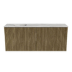 Mondiaz JOYA-DLUX 100cm toiletmeubel - kleur Dusk - Wastafel FAYE positie Links 1 kraangat kleur Glace. SW1423160