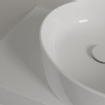 Villeroy & Boch Collaro opzetwastafel - rond Ø40cm - zonder overloop zonder kraangat ceramic+ wit SW358382